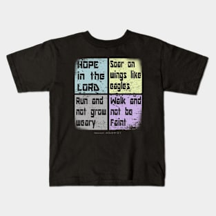 Isaiah Bible verse Kids T-Shirt